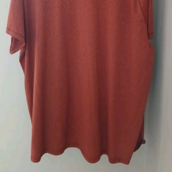 L.L. Bean Access Trail Tee Shirt Size 3XLT Tall Orange S/S Lightweight Outdoor - Picture 8 of 8